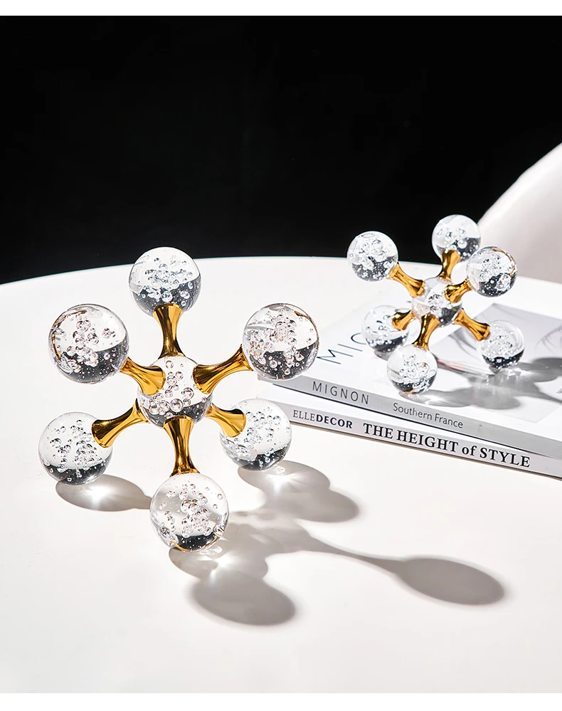 Crystal Ornament Nordic Luxury Home Decor