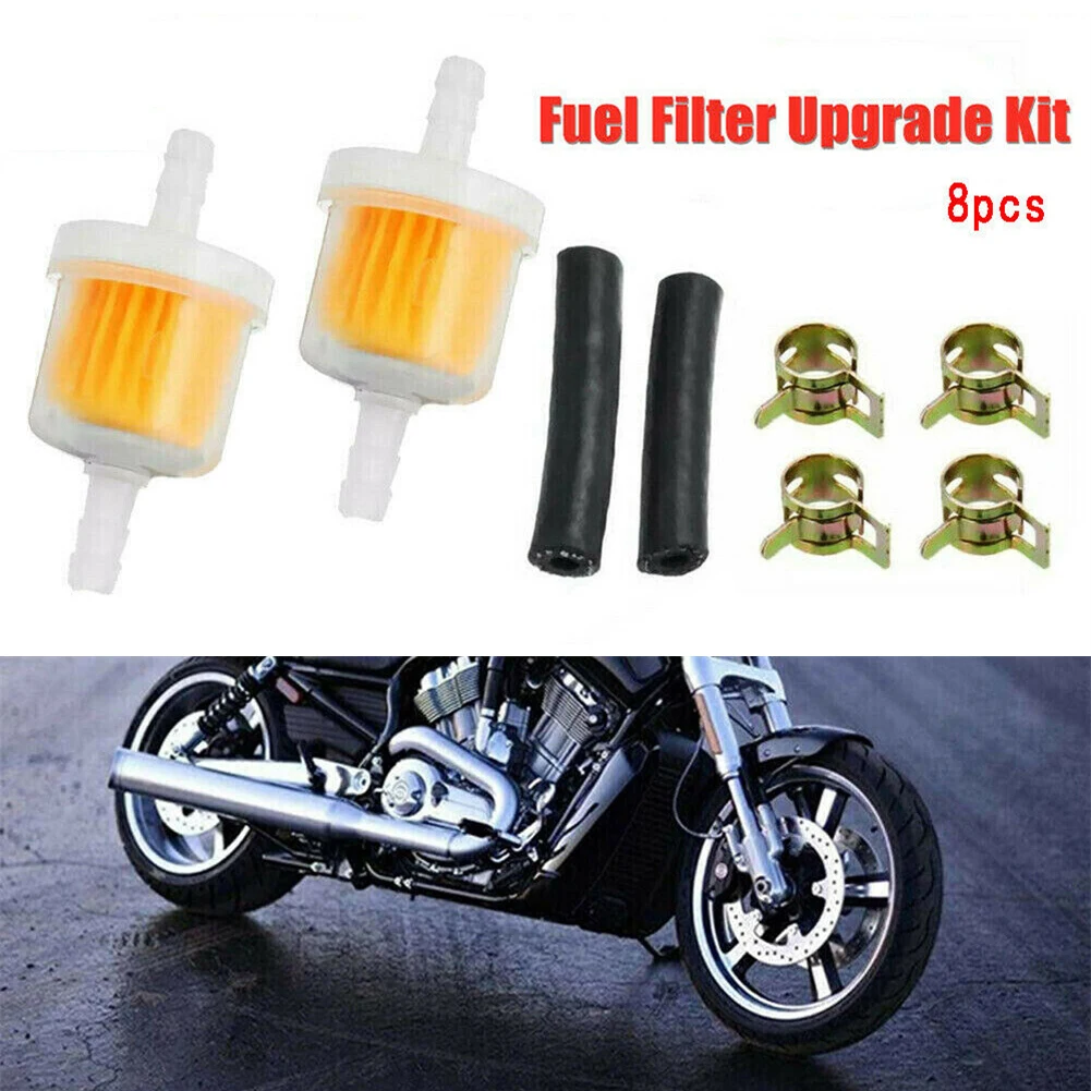 Motorcycle In-Line Fuel Filter Gas Fuel Gasoline Oil Filters For  Eberspacher Webasto Air Heater Diesel - AliExpress