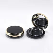 

59mm Inner Diameter Powder Box Double Layer With Mirror Blush Highlight Packing Box with Puff Position Empty Cosmetic Containers