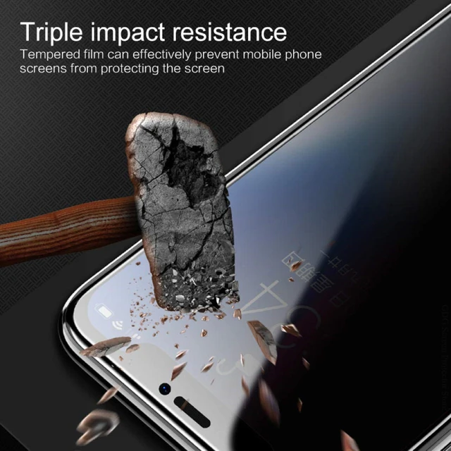 4Pcs 30 Degrees Privacy Screen Protectors for IPhone 12 11 Pro Max 13 Mini Anti-spy Protective Glass for IPhone XS XR X 8 7 Plus 4