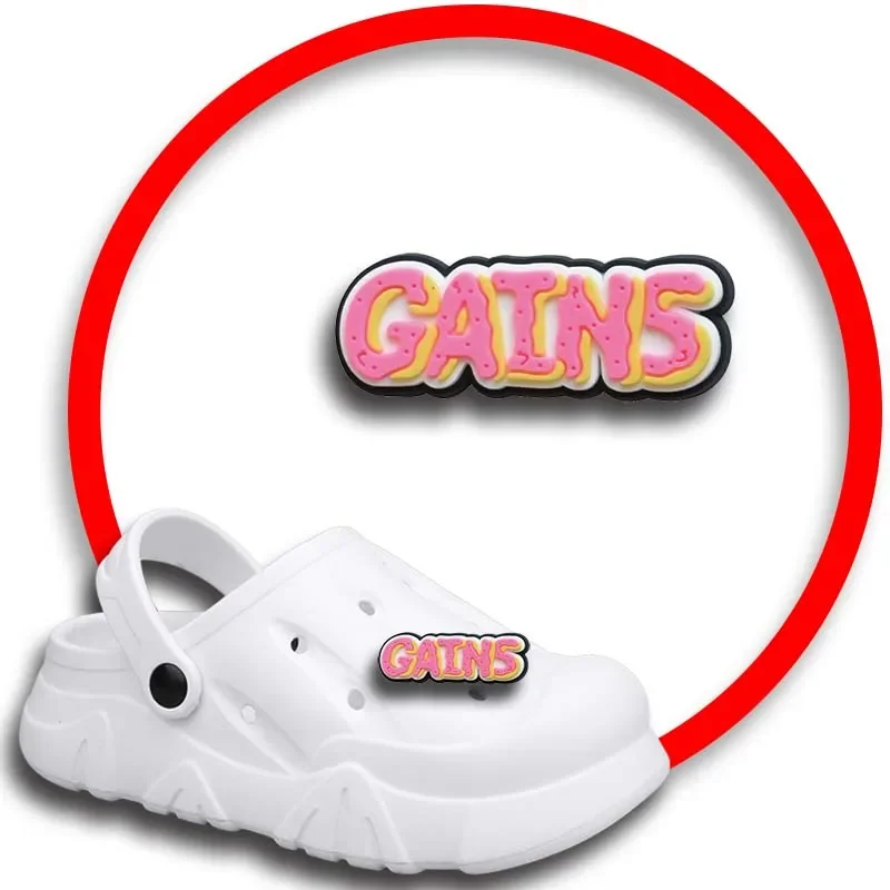 

Упаковка булавок для Crocs, шармы, аксессуары для обуви, спортивное украшение для фитнеса, джинсы, женские сандалии, пряжка, Детские сувениры, мужские значки