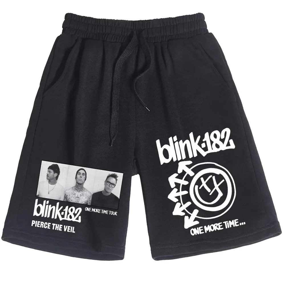 2024 Blink 182 One More Time Shorts Pants Cotton Trousers Man Woman Pants 3
