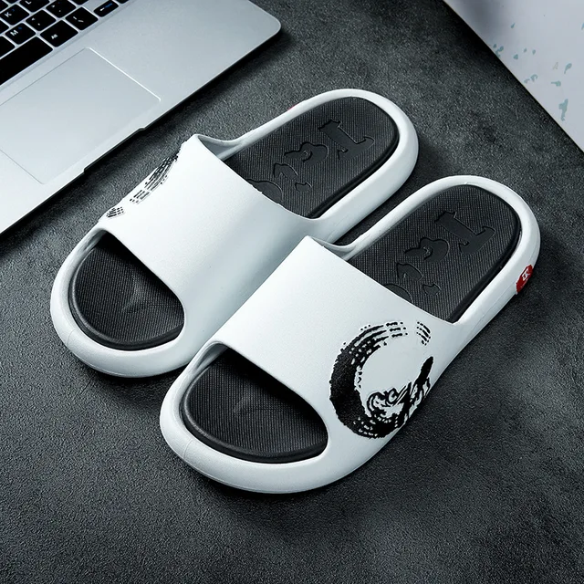 casual men yeezy slides