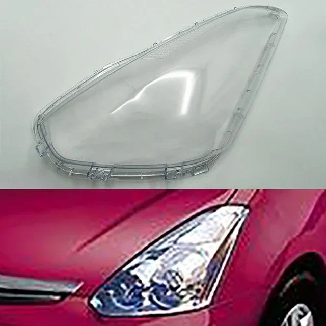 

For Toyota Wish Car Front Glass Lens Lamp Shade Shell Transparent Light Caps Headlight Cover Lampshade Case 2005 2006 2007 2008