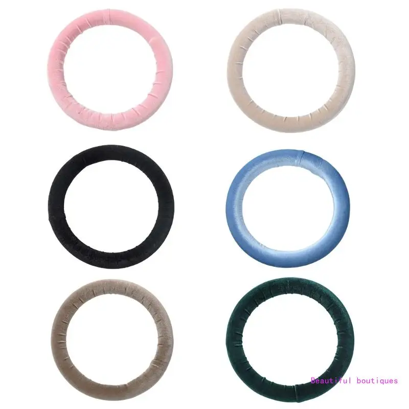

Round Hair Rollers Hair Curler Vevlet Heatless Curling For Long Hair To Sleep In DropShip