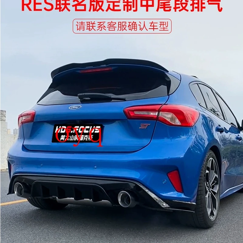 

Для Ford Focus 2019-2022 Высокое качество ABS пластиковая стандартная накладка на Багажник автомобильный Стайлинг