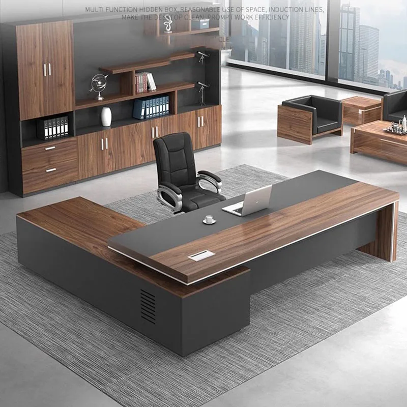 Workstation Reception Office Desk L Shaped Bedroom Office Supplies Desk Accessories Mesa Para Computador Office Furniture