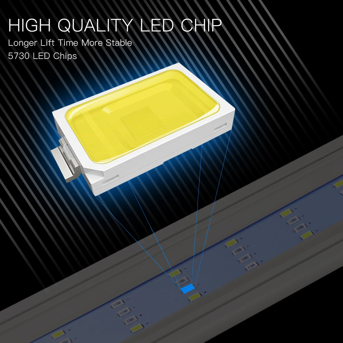 Enhanced Aquarium LED Light for Optimal Plant Growth with Energy-Saving Technology and Easy Installation