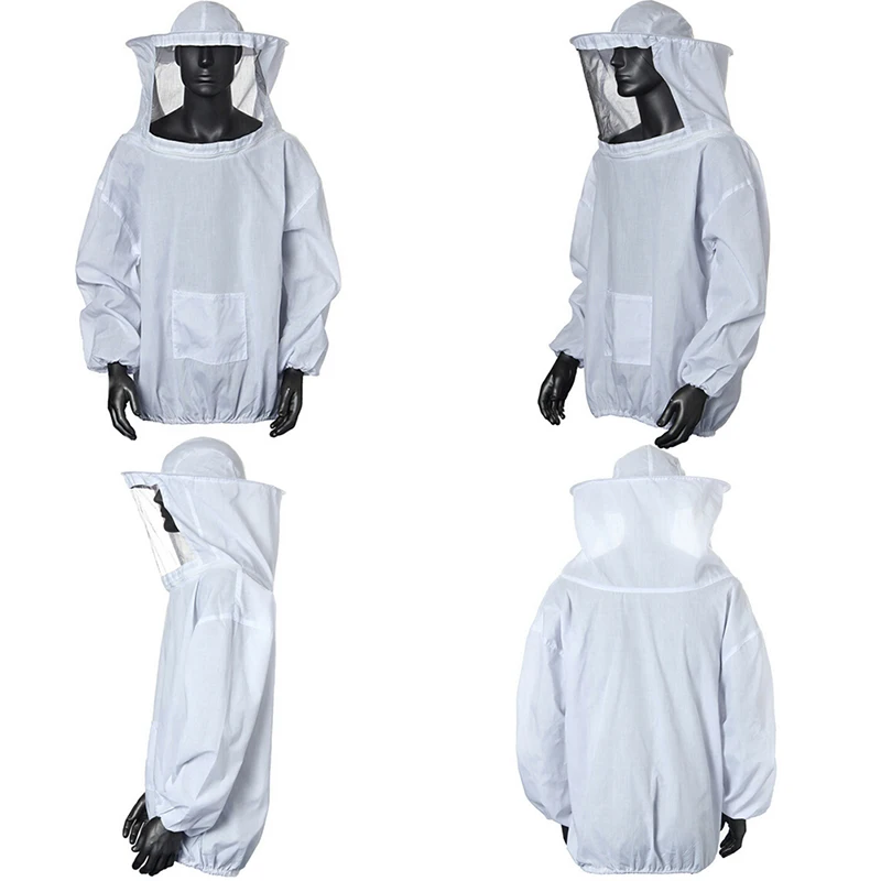 Beekeeping Suits Cotton Siamese Anti-bee Suit One Size for Women Mens