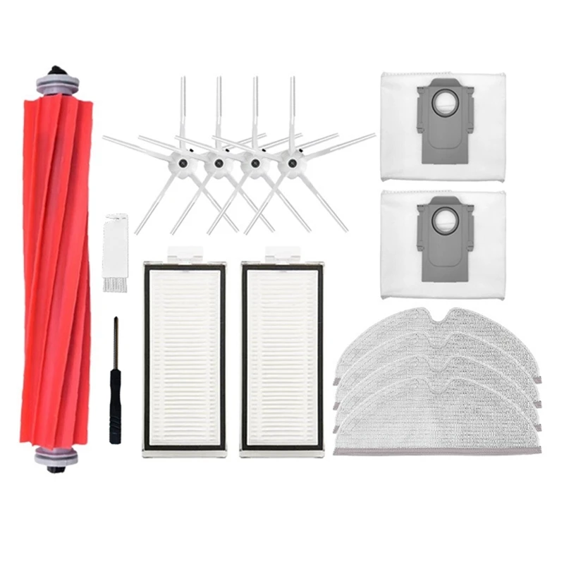 

Детали для пылесоса Xiaomi Roborock Q7 Q7 + Q7 Max Q7 Max + Q7 Plus Q7 Max Plus T8, основная боковая щетка, Hepa фильтр, швабра