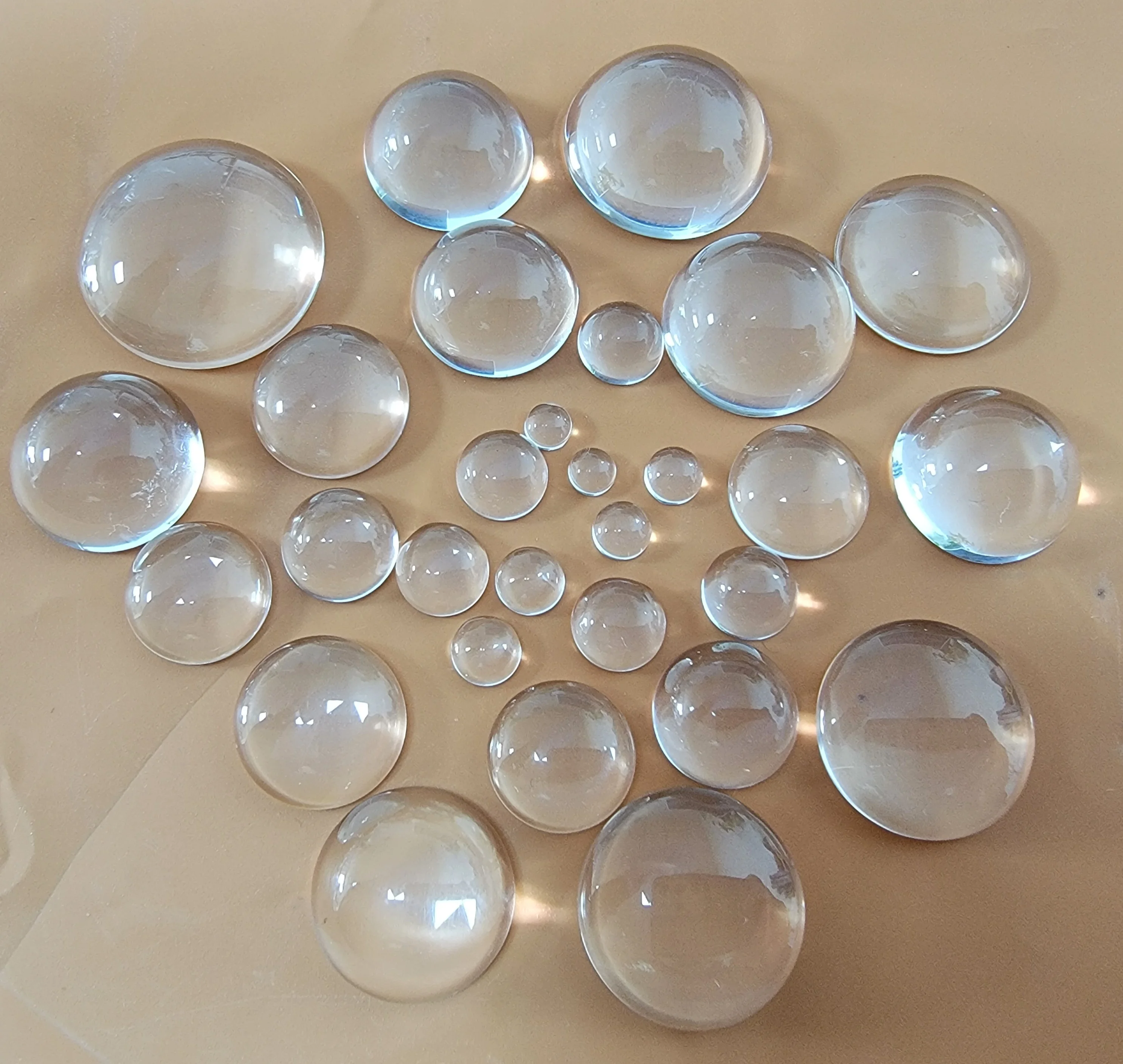Optical led lens Diameter 4MM to 13MM Glass Planoconvex lens,High temperature resistance Adjustable focal length glass lenses