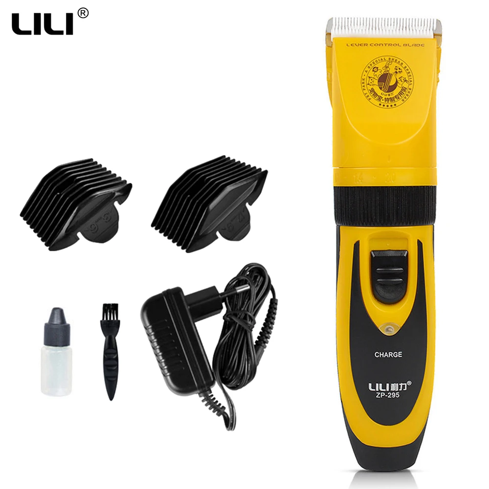 lili ZP295 Pet Clippers Dog Grooming Haircut Machine 35W Animals Electric Cutters Rechargeable for Cat Dog Hair Trimmer Professional pet clipper,dog hair trimmer,pet hair trimmer,dog clipper