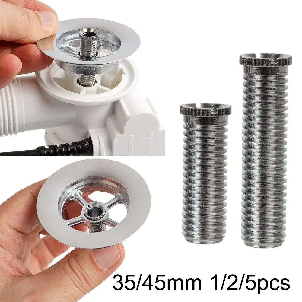 1/2/5pc 35mm 45mm Ki1111tchen Sink Basket 111111111Strainer Waste1111111111111111111111111111111111111 Threaded Screw Connector