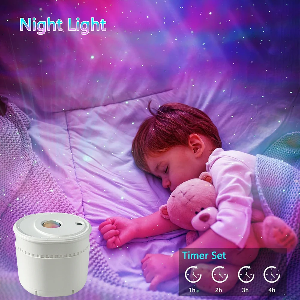 Celestial Galaxy Starry Sky Projection Lamp - Romantic Nebula Night Light Gift
