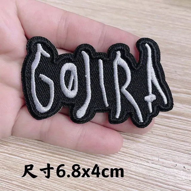 Rock and Roll Thermoadhesive Clothing Patches Iron-on Embroidery