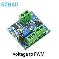 Adjustable PWM to 0 - 10V Voltage Converter Module for Digital to Analog Signal Conversion (Voltage to PWM)