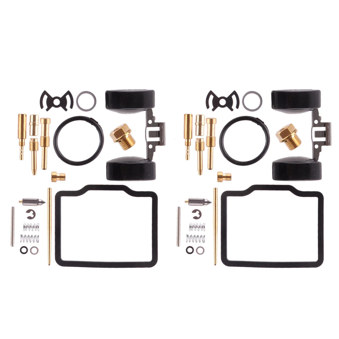 2 Sets Carburetor Rebuild Repair Kit Float Jet Needle Fit For Honda Sl100 Motosport Xl100 Cb100 Super Sport Cl100 Scrambler