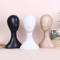 Mannequin abstrait en plastique pour femme, modèle de tête de Mannequin, perruque, chapeau, présentoir de cheveux 1