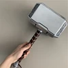 1:1 Thunder Hammer Weapons 44cm Hammer Cosplay Model Role Playing Belt Decor Stage Props Carnival Toy Gift Rubber 2