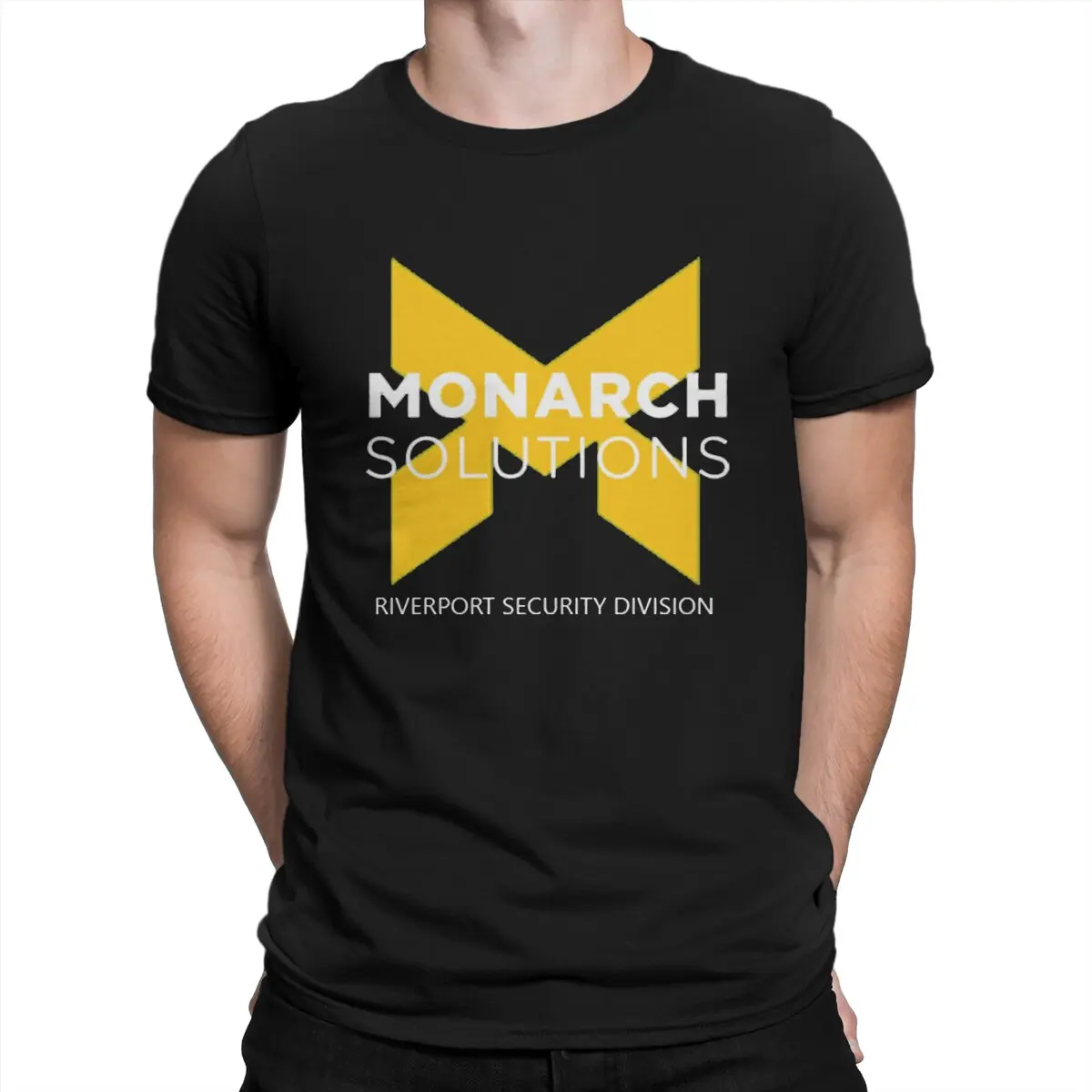 Monarch Solutions Shirt Magliette Da Uomo Quantum Break Leisure Tees Magliette Girocollo Manica Corta 100% Cotone Compleanno Top