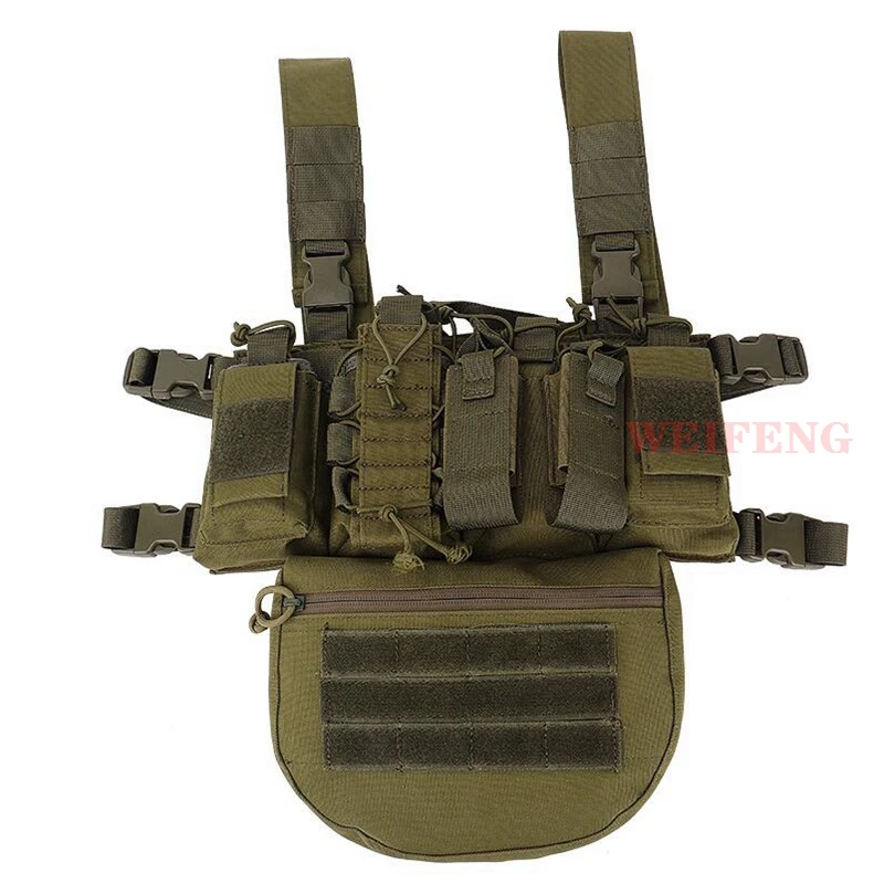 PANNEAU DE PROTECTION abdominale tactique style TYR sac suspendu