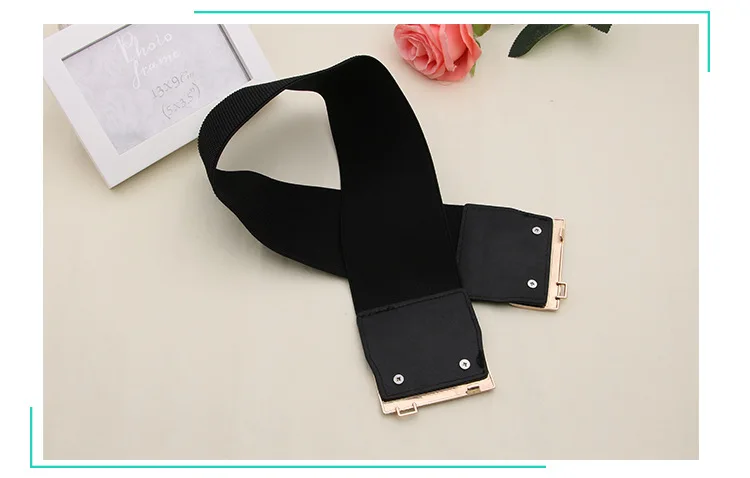 leather belts for women 2021 Fashion Ladies Decorated Elastic To Buckle Wide Girdle Casual Dress Belts for Women Luxury Designer Belt Red White Black waist belts