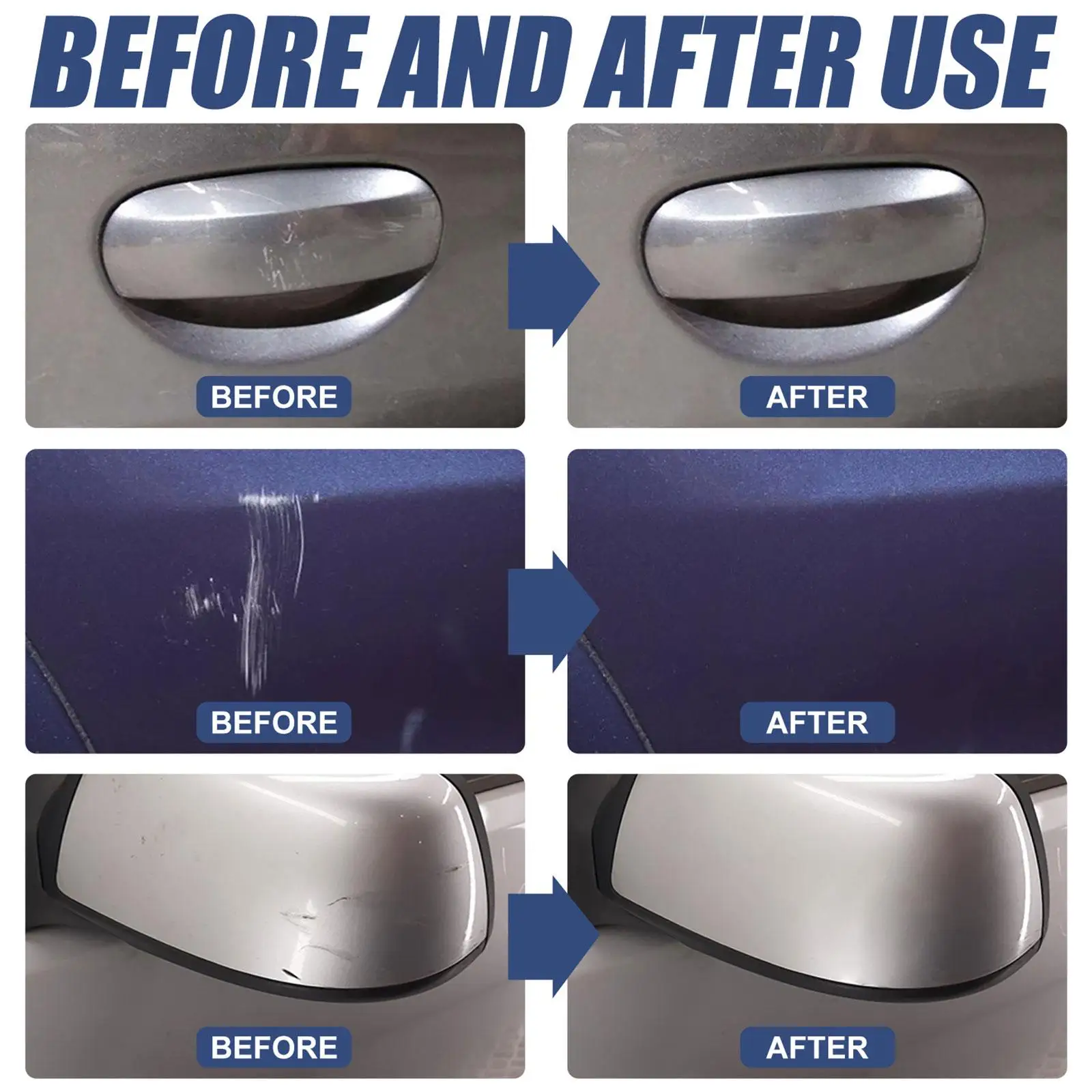 60/120ml Car Styling Wax Scratch Repair Polishing Kit Auto Body Grinding Compound Anti Scratch Cream Paint Care Cleaning Tools