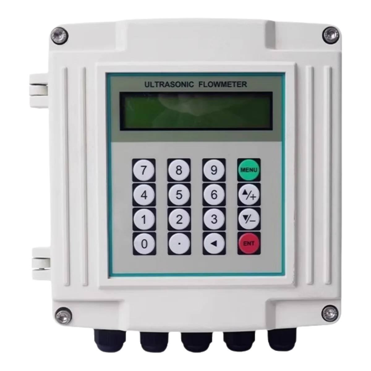 TUF-2000S Ultrasonic Water Flowmeter DN15-700mm RS485 Wall Mounted Split Water Flow Sensor TS-2 TM-1 Digital Level Flow Meter