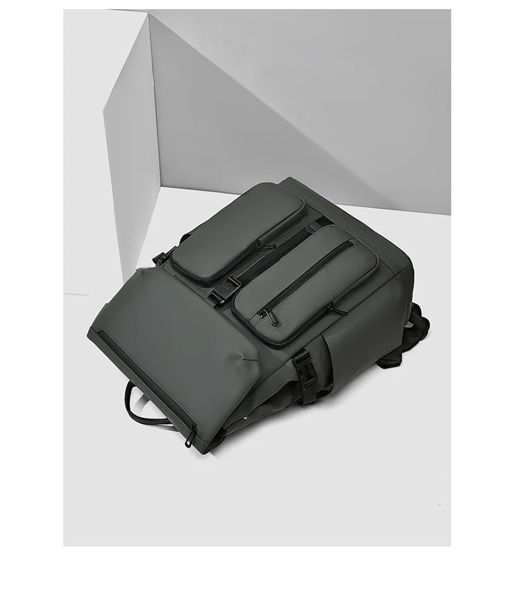 Herrenrucksack, Pendler-Rucksack mit großem Fassungsvermögen, verschleißfeste Freizeit-Reisetasche, multifunktionale Laptoptasche, Herrentasche – Detail 23