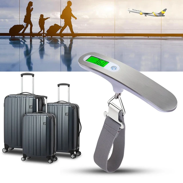 Bilancia Per Valigie Da Viaggio | Portatile Con Display LCD | Misura Fino A 50 Kg | Unità KG/LB/OZ - Foto 4