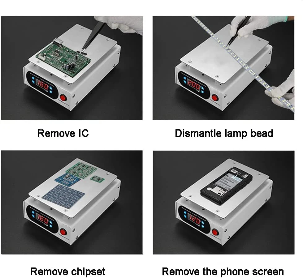 450W Mobile Phone LCD Screen Separator Replacement Heating Plate Welder Hot Microcomputer Constant Temperature 0-200&deg; phone lcd screen separator