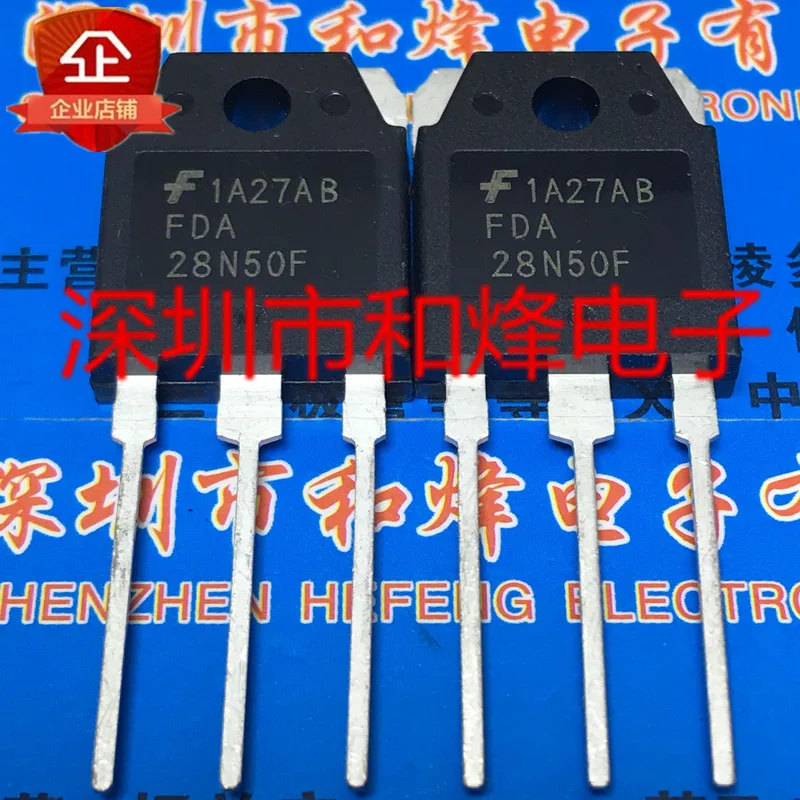 

5 pieces FDA28N50F MOS TO-3P 500V 28A
