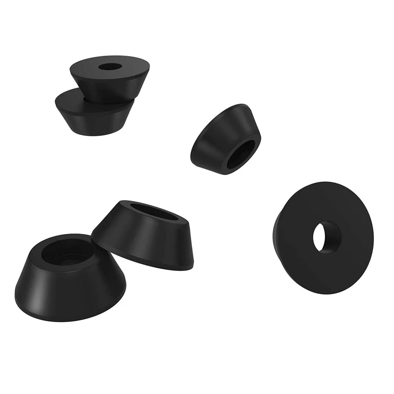 240 Pcs Soft Cutting Board Rubber Feet With Stainless Steel Screws 0.28 X 0.59 For Furniture, Electronics And Appliances
