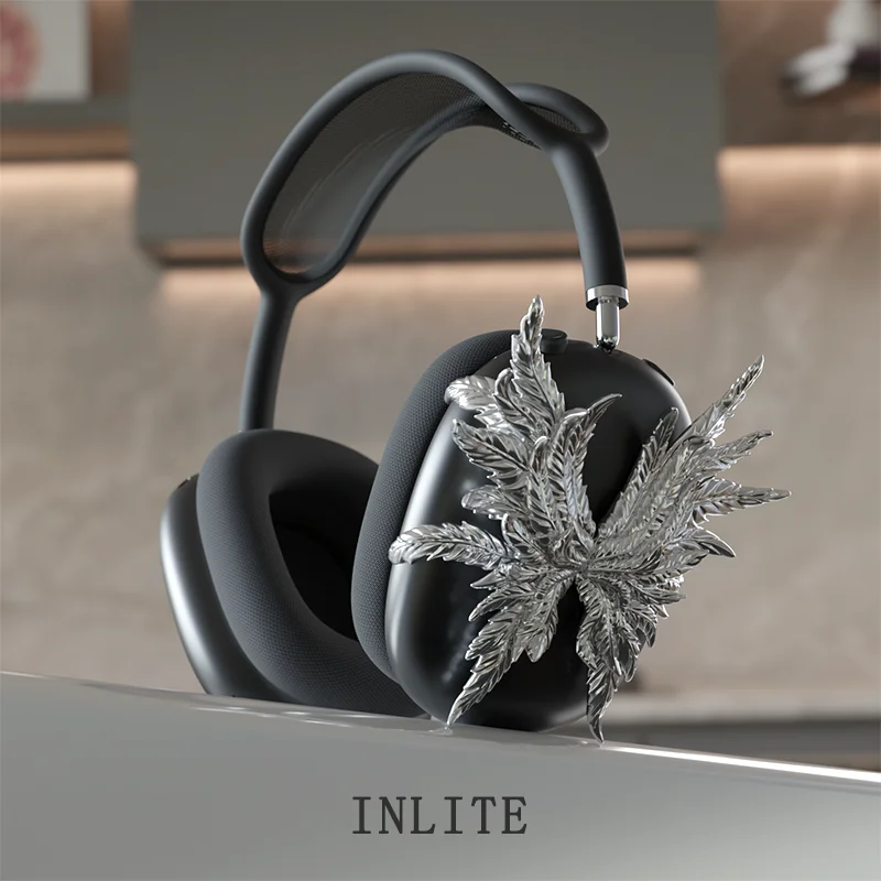 Wings AirPods Max Headphone Protective Cover Liquid Metal Silver