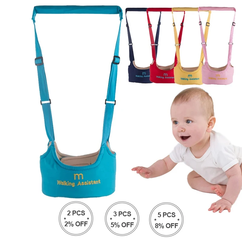 Baby Safety Walking Belt Breathable Walking Learning Belt Dual Use Baby Basket Harness Walk Assistant