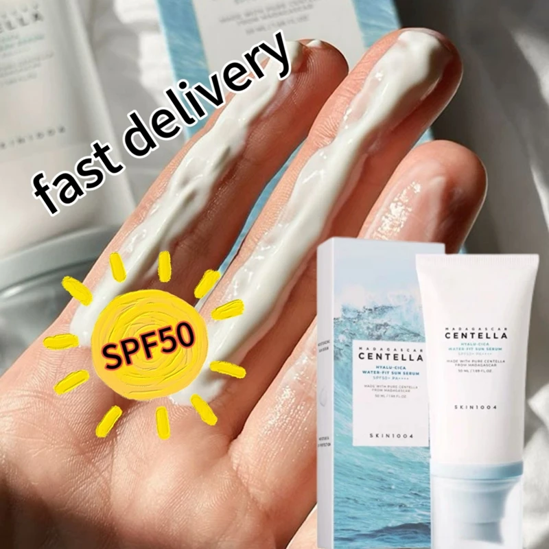 

SPF50 Centella Water-sensitive Oil Control Sunscreen UV-proof Refreshing Non-greasy Sunscreen Whitening Anti-aging FaceSunscreen