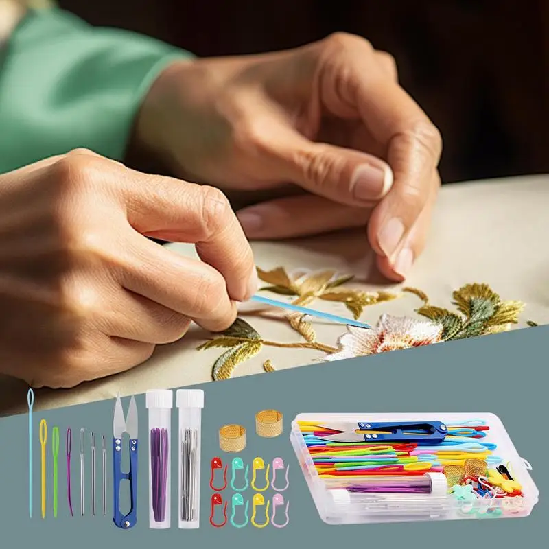 Professional Portable Sewing Kit with Storage Box
