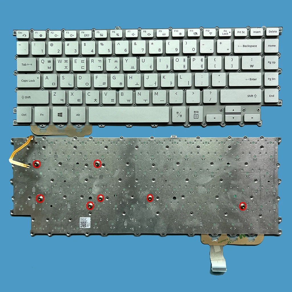 Корейская Клавиатура для ноутбука Samsung NT950XBE NP900X5N 900X5N NP900X5T NP901X5 NP900X5U с подсветкой
