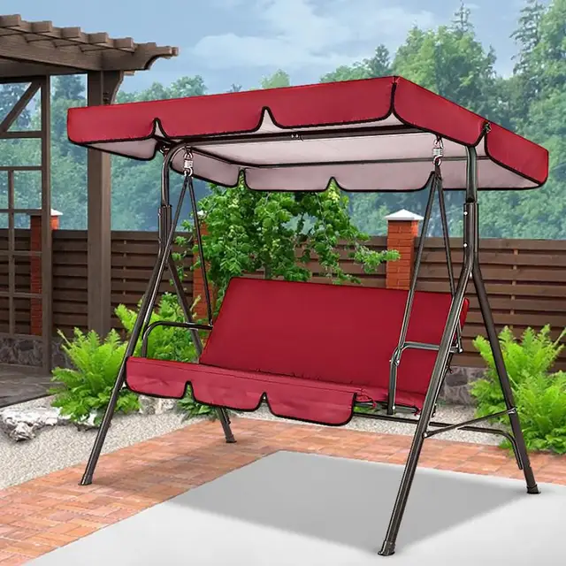 Hinta Lombkorona Csere Terasz Lengőhuzat Uv -Ellenálló Vízálló Poliészter Lengési Teteje A Kültéri Illesztéshez - Image 2