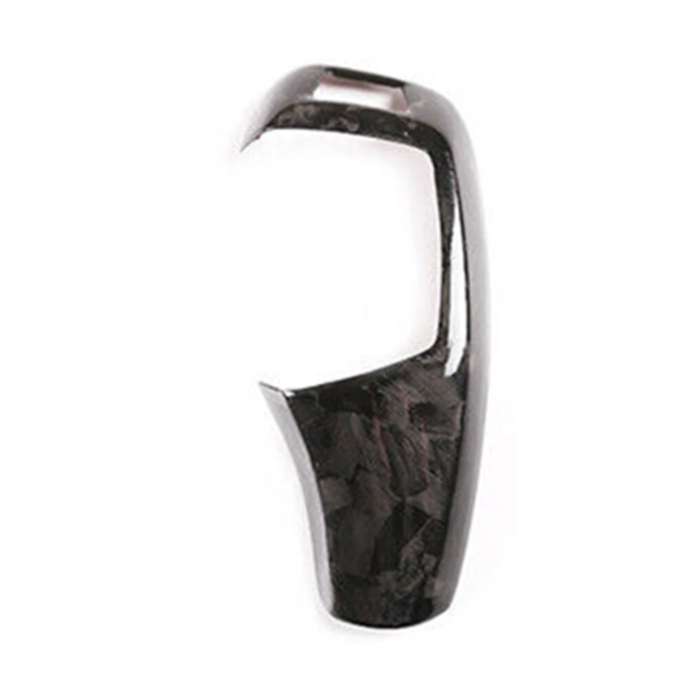 

Brand New Shift Knob CoverTrim Very Light Weight Wear-resistant Decorate Car Dirt-resistant Forged Carbon Fiber