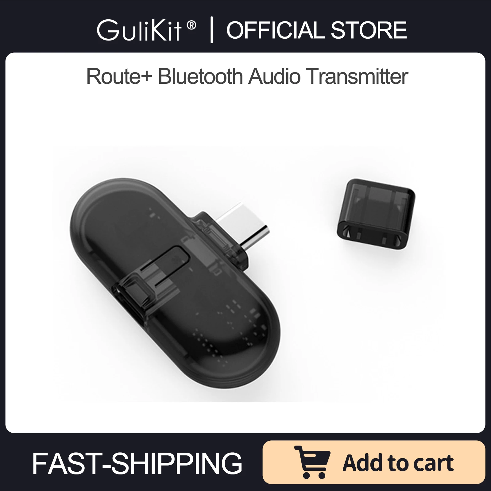 Gulikit Route+ Pro Bluetooth Wireless Audio Transmitter Usb 