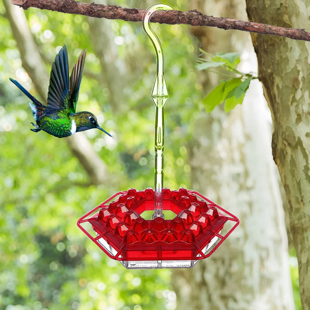 Hummingbird Feeder Built in Ant Moat 30 Feeder Ports High View Perch