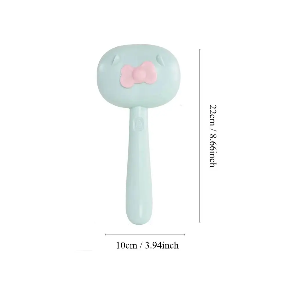 부드러운 강아지 헤어 브러시, 휴대용 귀여운 실리콘 애완 동물 청소 그루밍 도구, 고무 강아지 헤어 리무버 브러시