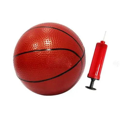 2pc Mini Children Inflatable Pat Ball Small Toy Kids Sports Basketball with Pump 