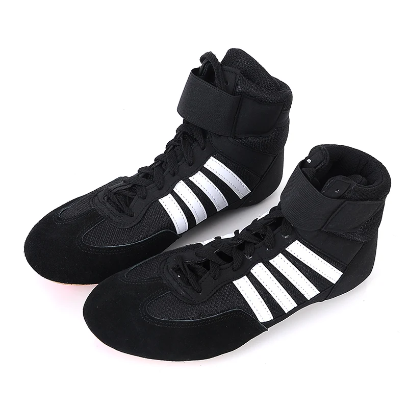 Wrestling Shoe wrestling boots Fighting Boxing Shoes Rubber Outsole Breathable For Men WOmen Child