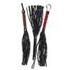 Outdoor Non Slip Leather Braided Horse Racing Whip Equestrian Riding Crops NEW 4