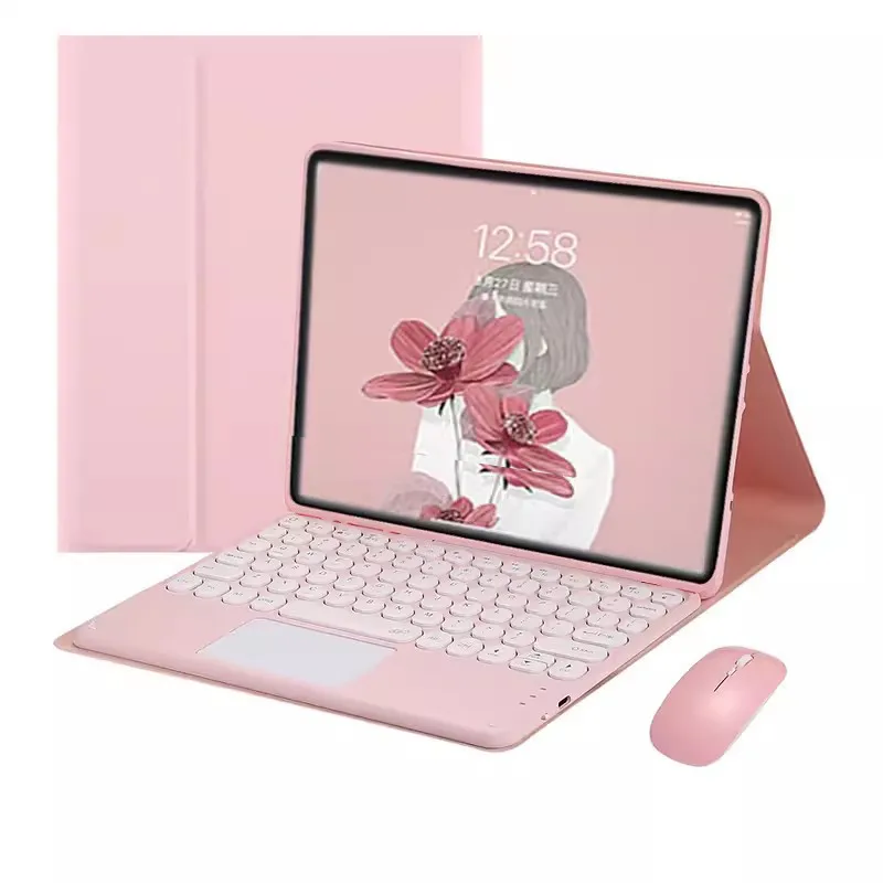 Premium Keyboard Case for 11-inch Tablets - Wireless Bluetooth Compatibility