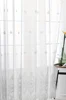 Chinese Modern Simple Ruyi Embroidered Gauze Curtain Curtains for Living Dining Room Bedroom Breathable,Translucent Nordic Style 3
