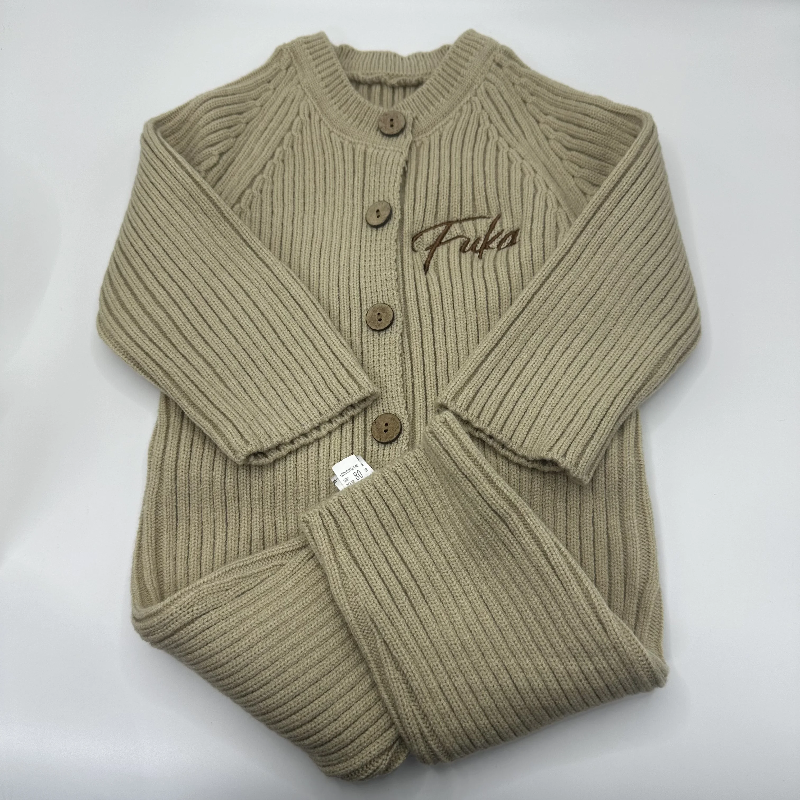 Personalized Solid Knitting Cotton Long Sleeve Outfit Toddler Baby Boys Girl Romper Spring Autumn Newborn Baby Girls Jumpsuit 5