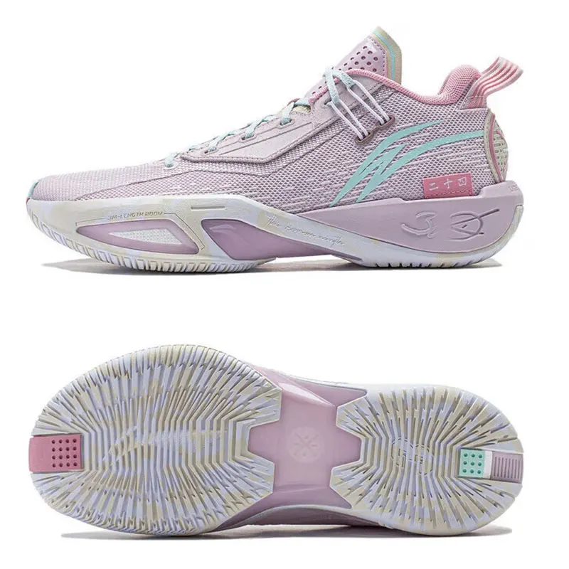 thumbnail image 1 of Zapatillas de baloncesto profesionales Li-Ning WADE FISSION 9 para hombre, zapatillas deportivas con amortiguación BOOM y soporte estable ABPU003, 1 of 5